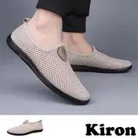 在飛比找ETMall東森購物網優惠-【KIRON】休閒鞋 樂福鞋/透氣涼感全網面設計休閒鞋 樂福