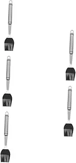 Cabilock 5pcs Versatile BBQ Grill Brush Sturdy Stainless Steel Basting Tool Oil Brush for Cooking Easy Cleaning Design
