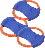 3pcs Pet Puppy Fly Plate Toy Portable Dog Toy Dog Disc Toy Puppy Playing Dog Train Plate Flying Plate Toy Dog Toys Multi-use Dog Toy Throwing Disc Dog Chewing Toy