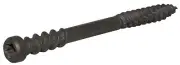 Deck Plus 48439 Composite Deck Screws No. 10 X 2-1/2" L Star Flat Head 1 lb Gray
