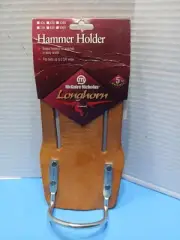 McGuire-Nicholas Leather Hammer Holder Holster for Work Tool Belt #439