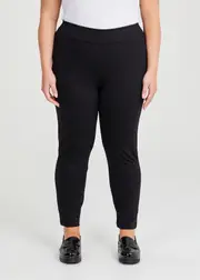 [Taking Shape] Taking Shape Petite Ponte Everyday Pant Size 26 in Black - Plus Size Women's Bottoms Black