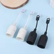 5Pcs E27 Lamp Holder Construction Socket Lamp Holder With Cable Lighting Sock CR