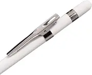 TOHKIN SL-08(S) Apple Pencil 1st Gen 2nd Generation Clip Silver, 1 Pack