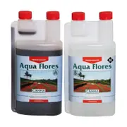 Canna Aqua Flores A/B Nutrient Set - 1L - Flowering + Big Yeild