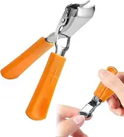 Anti Splash Nail Clipper, Large Opening Fingernail Trimmer, No Splash Nail Trimmer for Men and Women, Wide Jaw Slanted Toenail and Fingernail Clippers