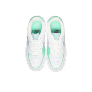 【NIKE 耐吉】Nike Air Force 1 Shadow 白紫綠 休閒鞋 CU8591-103