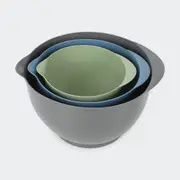 Set of 3 Plastic Mixing Bowls