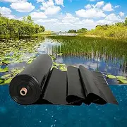 Pond Liner - Heavy Duty HDPE Material - Waterproof Pond Skins - UV and Tear Resistant - for Small Ponds Fish Ponds Garden Fountain Koi & Fish Pools Streams Water Garden(10mx4m/32.8ftx13.1ft)