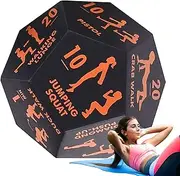 Workout Dice | Dice Game for Group Fitness,Multi-Functional Home Gym Workout Equipment for Women Postnatal Recovery Men Kids