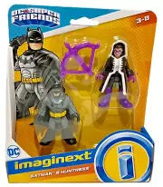 Fisher Price Imaginext Huntress & Batman figure 2 Pack DC Super Friends NEW