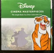 2022 Disney - Cinema Masterpieces - JUNGLE BOOK 3oz Silver Coin