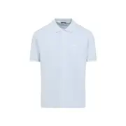 [Cp Company] Cp Company-Light Blue Tacting Cotton Polo-Uomo M STAND