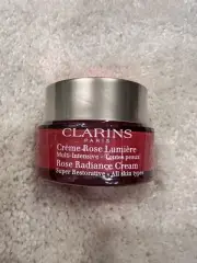 Clarins Super Restorative Rose Radiance Cream 50ml For All Skin Types NWB