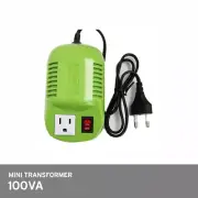 Mini Transformer 220V- 110V 60Hz 100W 100VA Converter Step Down Voltage Korea