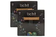2PK Licht Eco Lighting Solar Powered Hanging Angels Outdoor Garden Lights 80cm
