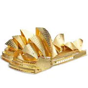 3d Metal Puzzles-sydney Opera House Building Kits Diy Jigsaw Models Brain Teaser for Adult