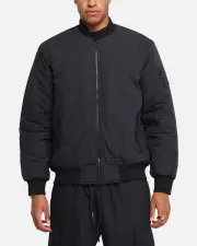 [The Anti Order] The Anti Order Anti Essential Oversized Bomber Jacket Black - Size XS XS Black