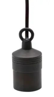 Pro-Trade PT-HL1-BS-LED Hanging Light Antique Brass Housing (2.5W 2700K T3 LED)