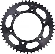 Yurefax 520 43T 47T 51T Rear Sprocket Gear Staring Wheel CRF230 CRF230M CRF230L CRF 230 CRM250 CRM250K CRM250L CRM250R CRM 250 Motorbike Rear Chain Sprocket(47T)