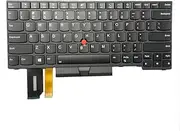 GinTai Laptop Black US Keyboard with Backlit Replacement for Lenovo ThinkPad T14 Gen1 Gen2 P14s Gen1 Gen2 /E480 E485 L480 T480s E490 E495 T490 t495 L490 L380 L390 P43s 01YP280 01YP520 01YP360 01YP440