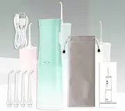 FREEZYMAN Water Floss Cleaner Portable Three-Speed Adjustable Dental Scaler with 170ml Removable Water Tank, Home Student Travel Magnetic Rechargeable Water Dental Floss 3 Mode IPX7 Grade