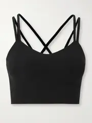 [lululemon] lululemon - Like A Cloud Ribbed Sports Bra - Black - US10 US 10 Black