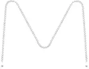 [Anca Collection] Silver Link Eyewear Chain - Non-Tarnish Premium Sunglass Sunglasses Eyeglass Glasses Spectacles Holder Cord Neck Lanyard Non-slip Metal Ends Women Men Unisex Fashion Accessories