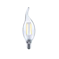在飛比找松果購物優惠-【LUXTEK】LED 拉尾蠟燭型燈泡 2.5W E14 節