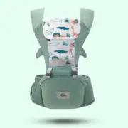 0-48 Months Ergonomic Baby Carrier Backpack with Hip Seat for Newborn Multi-Func