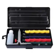 Molibao Professional Knife Sharpener Kitchen Sharpening System with 5 Stone Version