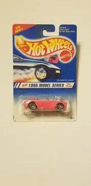 Hot Wheels Collector #341 1995 Model Series #3/12 Cars '58 Corvette Coupe Pink