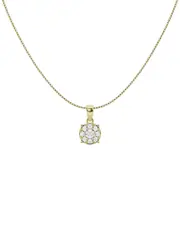 14K 1.00 ct. tw. Lab-Grown Diamond Solitaire Pendant Necklace