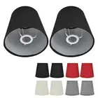 2X Indoor Lamp Shade European Style Fabric Lampshade For E14 Chandelier Tabl Hot