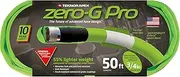 Zero-G Pro, 4300-50, Lightweight, Ultra Flexible, Durable, Kink-Resistant Garden Hose, 3/4" x 50', Green