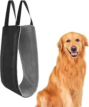 Dog Lifting Harness - Back Legs Dog Carrier Sling, Dog Leg Lifting Sling | Adjustable Back Legs Dog Mobility Aids Support Sling, Reflective Plush Strap Dog Support Sling for Medium Small Large Dogs