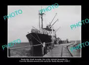 OLD LARGE HISTORIC PHOTO TUMBY BAY SOUTH AUSTRALIA MORIALTA AT THE JETTY 1930 1