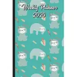 WEEKLY PLANNER 2020: PAPERCLIPS EVERYWHERE IN RED GREEN BLUE AND LIME COLORS COVER DESIGN. PERFECT GIFT FOR BOYS GIRLS AND ADULTS OF ALL AG