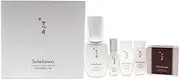 Snowise Brightening Serum Set by Sulwhasoo for Women - 5 Pc 1.7oz Serum, 15ml Water, 15ml Emulsion, 1.7oz Herbal Soap Red Ginger
