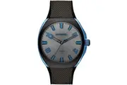 Diesel DZ1885 Men's Black Silicone Strap Quartz Wristwatch - Water Resistant 10 ATM