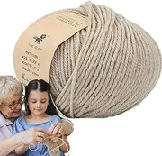 Knitting Wool Yarn, Wool Knitting Yarn,Multicolor Wool Yarn for Crochet Projects | Skin-Friendly Wool Knitting Yarn for Women Girls Girlfriend