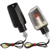 Bikemaster Universal Mini Stalk Marker Light Kit - Clear/Amber - ST-8041-1