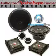 ROCKFORD FOSGATE POWER T165-S 6.5" COMPONENT SPEAKERS TWEETERS CROSSOVERS NEW