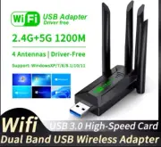 1200Mbps WiFi USB 3.0 Dongle Signal Extender Wireless Internet Repeater Booster※