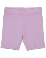 Toddler Girls Plain Rib Bike Short