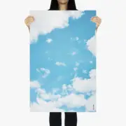 Flat Lay Instagram Backdrop - 'Hawkesbury' Cloudy Sky (56cm x 87cm)