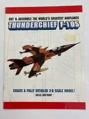Thunderchief F-105 Create a Fully Detailed 3-D Scale Model!