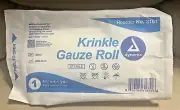 Krinkle Gauze Roll Sterile Packaging First Aid (16 Sealed Gauze!) BUY NOW