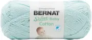3 Pack Bernat Softee Baby Cotton Yarn-Aqua Mist 166052-52010