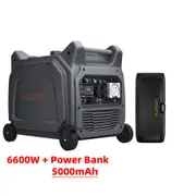 VoltX 6.6KW Inverter Generator 2 Wire Start + 5000mAh Power Bank